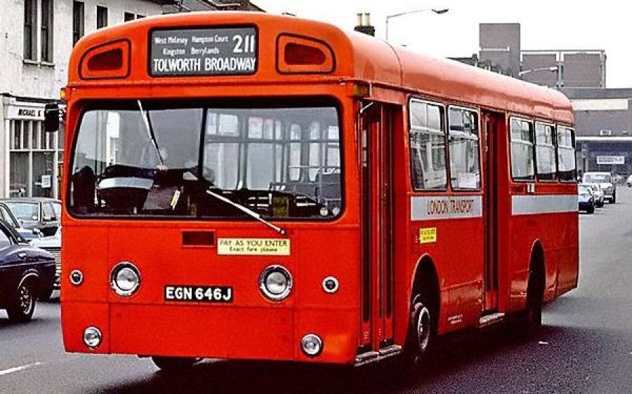 AEC Swift 4MP2R Park Royal (B33D) (UK) '1967